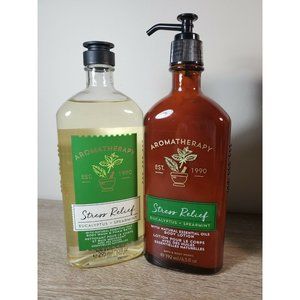 Bath and Body Works Aromatherapy Stress Relief Eucalyptus & Spearmint Lotion Soa